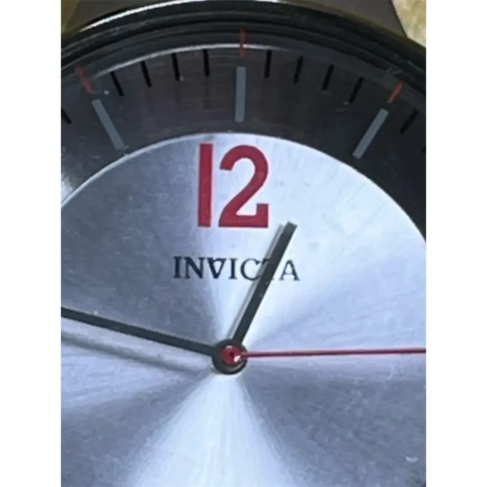 Invicta BLU 31920 Men’s Red Watch NWT Quartz Stainless Steel 30M Water Resistant